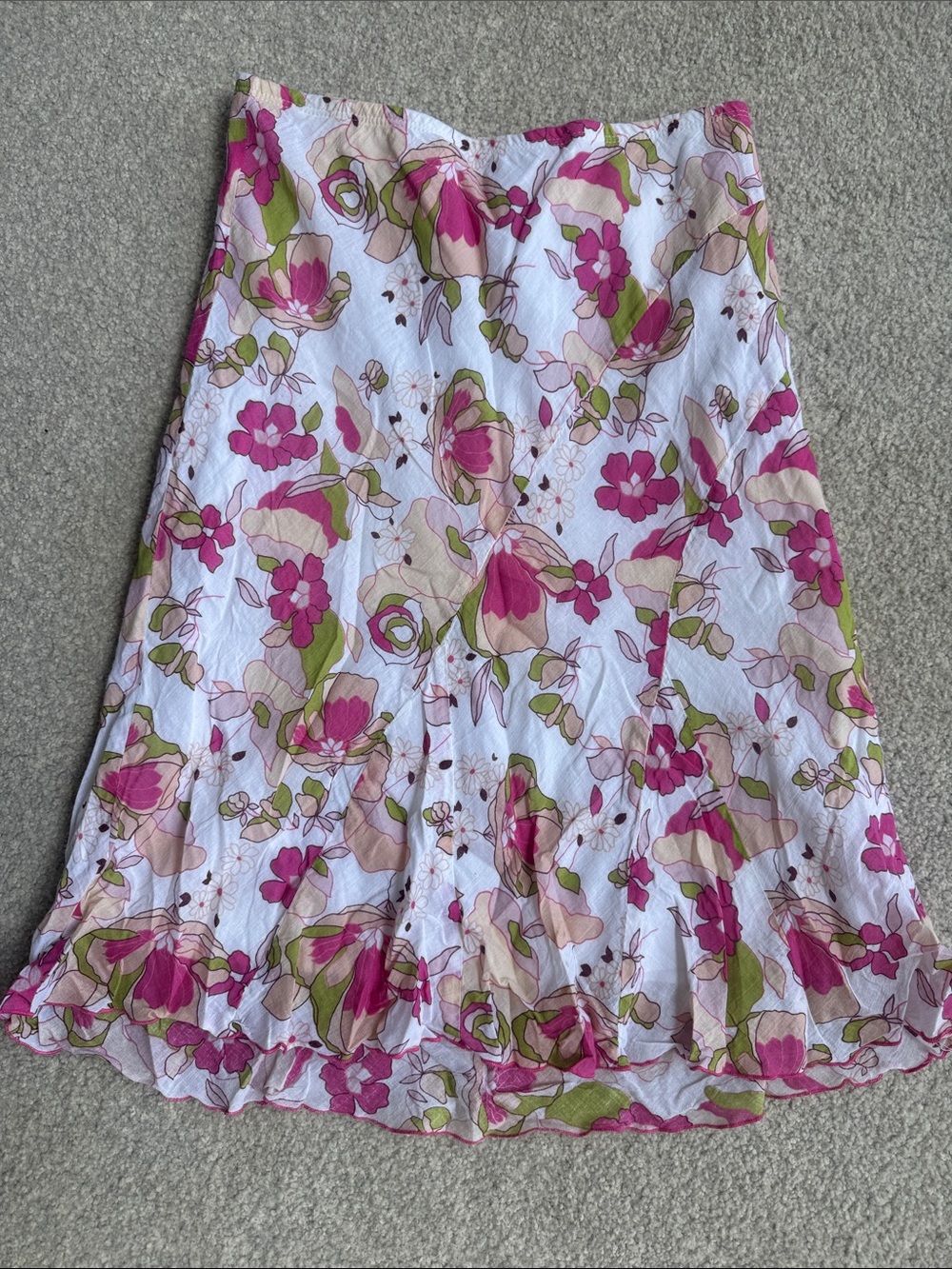 Luna Chix Floral Midi Skirt